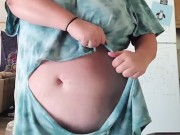 BBW clothes ripped 