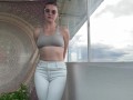 POV: Pee Desperation in jeans! Girlfriend pees her jeans for you!