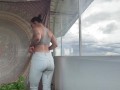 POV: Pee Desperation in jeans! Girlfriend pees her jeans for you!
