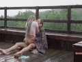 Sex in the pouring rain!