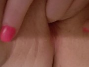 Fingering my wet pussy (Wet sounds) 