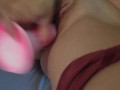 Coming Home Used With My Boss Cum And Playing With My Big Dildo