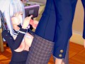 【エロゲーコイカツ！】VTuber 白音ゆき3DCG巨乳アニメ動画(バーチャルYoutuber)[Hentai Game Koikatsu! Yuki Shirane(Anime 3DCG Video