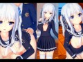 【エロゲーコイカツ！】VTuber 白音ゆき3DCG巨乳アニメ動画(バーチャルYoutuber)[Hentai Game Koikatsu! Yuki Shirane(Anime 3DCG Video