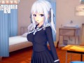 【エロゲーコイカツ！】VTuber 白音ゆき3DCG巨乳アニメ動画(バーチャルYoutuber)[Hentai Game Koikatsu! Yuki Shirane(Anime 3DCG Video