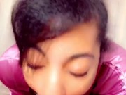 I came over sloppy blowjob came to fix her pipes but this end up happening 