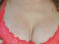 Girl in Lingerie Oiled Massage Big Boobs - Homemade