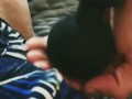 Massage gun - Dry Hump INTENSE Finger Fuck