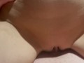 First person sex.  Big tit blonde sucks and rides my cock