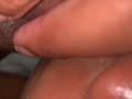 SUCKING MY GF BIG CLIT UNTIL SHE CUM IN MY MOUTH !!