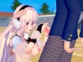 【エロゲーコイカツ！】VTuber もこ田めめめ3DCG巨乳アニメ動画(バーチャルYoutuber)[Hentai Game Koikatsu! Mokota Mememe(Anime 3DCG