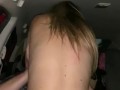 Amateur PAWG rides my dick on the top of a parking garage 