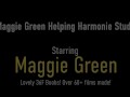 Hot Maggie Green Pussy Fucks Big Butt Babe Harmonie Marquis!