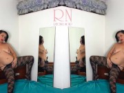 Black body stockings. Two teen girls posing in black mesh body lingerie Sexy lingerie. FULL 1