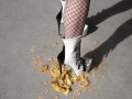 Crushing Food In My High Heels