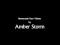 Amber Storm gives you a Footjob