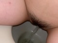 友達の家のトイレでおしっこ撮影