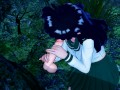 Kagome BLOWJOB in forest Inuyasha (3D Hentai)