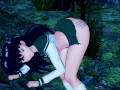 Kagome BLOWJOB in forest Inuyasha (3D Hentai)