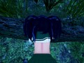 Kagome BLOWJOB in forest Inuyasha (3D Hentai)