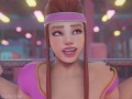 Brigitte and Sombra Lesbian Workout