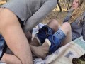 Little Whore Gets Fucked In The Woods!!!