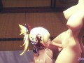 Genshin Impact Hentai Futanari - Yoimiya Blowjob with cum in her mouth to Ayaka Futanari