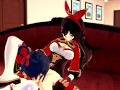 FUTA AMBER AND XIANGLING DOGGYSTYLE AND BLOWJOB GENSHIN IMPACT (3D HENTAI)