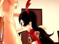 FUTA AMBER AND XIANGLING DOGGYSTYLE AND BLOWJOB GENSHIN IMPACT (3D HENTAI)