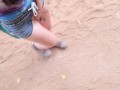 Nerdy Faery's Hiking PEE Desperation causes WET panties