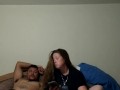 Girl smoking in panties while watching Bob's Burgers