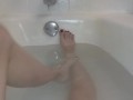 Cute little toes 🖤