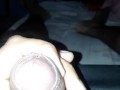 I use a rubber band as a cock ring