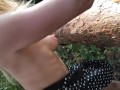 Fucked a married the beauty S-Wife Katy in the park (first person)