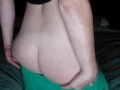 Slow motion fat ass jiggle 
