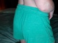 Slow motion fat ass jiggle 