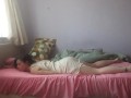 MASTURBATION WITH CLOTHES ON - REAL ORGASM