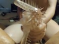Glove Handjob - Cum Inside Glove Cumplay