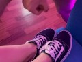 Cum on sneakers