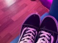 Cum on sneakers