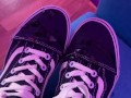 Cum on sneakers