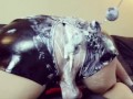 YOGURT Paradise - ENEMAS and ANAL balls... HIS ass extremely MESSY!