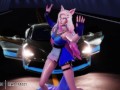 KDA Ahri - Popstar & Sex [MMD R-18]