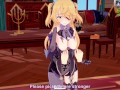 3D/Anime/Hentai. Genshin Impact: Fischl gets Fucked raw and Creampied by Diluc !!