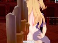 3D/Anime/Hentai. Genshin Impact: Fischl gets Fucked raw and Creampied by Diluc !!