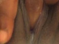 Watch my pussy cream and ooze