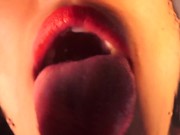 Wet Tongue Fetish