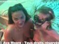 Ava Moore - On échange nos mecs avec Alice Bardoo - Final creampie anal et faciale