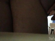 Asian girlfriend blowjob and and interrupt me while playing video games