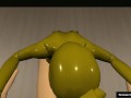 Fuck Nigths At Fredrika's  Chica Blowjob Scene